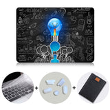 Laptop Sleeve For Macbook Air Pro 11 12 13 15 16 Retina With Touch Bar Light Bulb Print Case For Mac book 13.3 inch Cover
