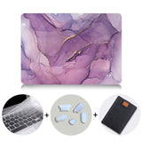 Laptop Case For Macbook Air Pro Retina 11 12 13 15 16 Marble Hard Cover for mac book 13.3 inch With Touch Bar a1706 a1502