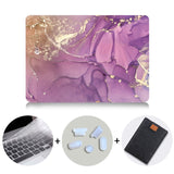 Laptop Case For Macbook Air Pro Retina 11 12 13 15 16 Marble Hard Cover for mac book 13.3 inch With Touch Bar a1706 a1502