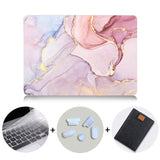 Laptop Case For Macbook Air Pro Retina 11 12 13 15 16 Marble Hard Cover for mac book 13.3 inch With Touch Bar a1706 a1502