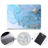 Laptop Case For Macbook Air Pro Retina 11 12 13 15 16 Marble Hard Cover for mac book 13.3 inch With Touch Bar a1706 a1502