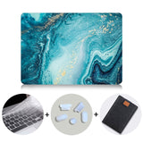 Laptop Case For Macbook Air Pro Retina 11 12 13 15 16 Marble Hard Cover for mac book 13.3 inch With Touch Bar a1706 a1502