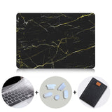 Laptop Case For Macbook Air Pro Retina 11 12 13 15 16 Marble Hard Cover for mac book 13.3 inch With Touch Bar a1706 a1502