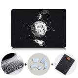 Astronaut Case For Macbook Air Pro Retina 11 12 13 15 16 inch With Touch Bar Laptop Sleeve 2019 Hard Cover + Keyboard Cover