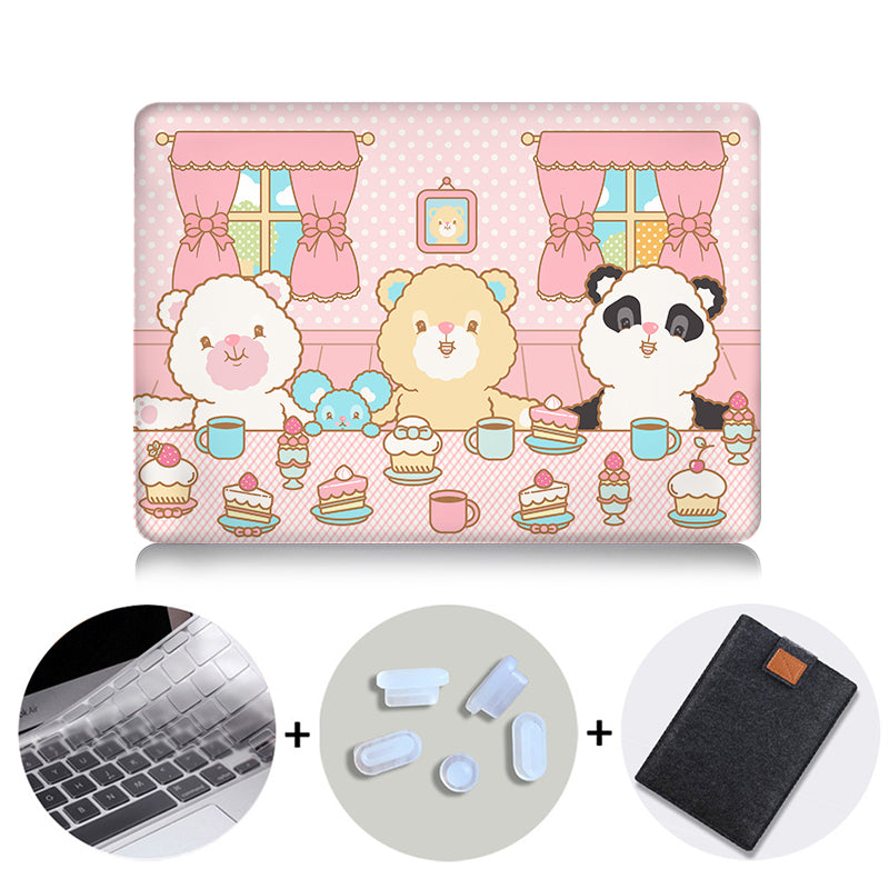 Laptop Case For Macbook Air Pro Retina 11 12 13 15 16 inch With Touch Bar Cartoon Cover Laptop Bag Sleeve A1706 A1466 A1532