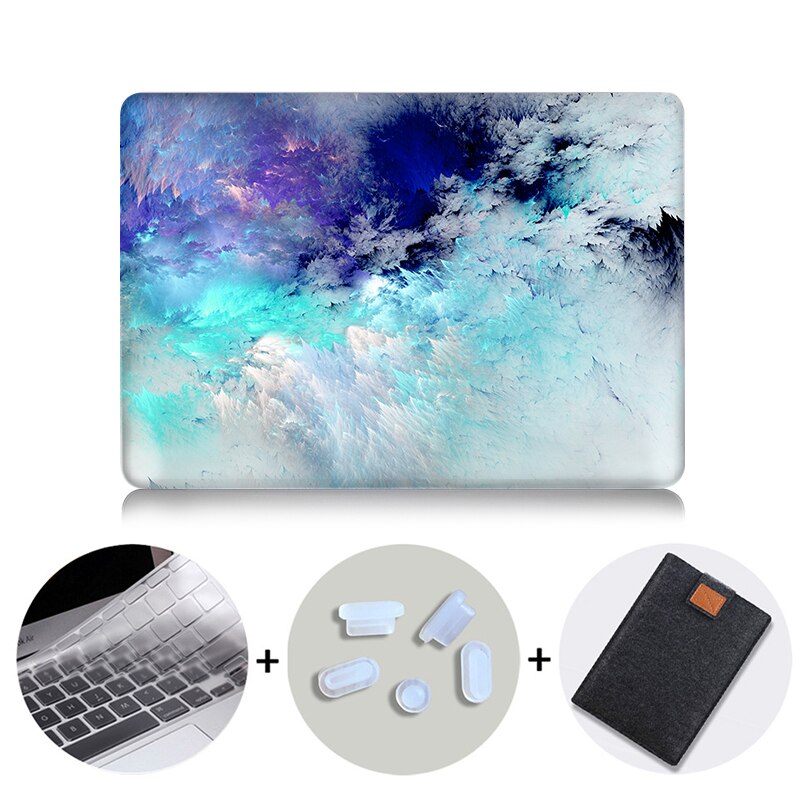 Laptop Case For Macbook Air Pro Retina 11 12 13 15 16 inch With Touch Bar Cartoon Cover Laptop Bag Sleeve A1706 A1466 A1532