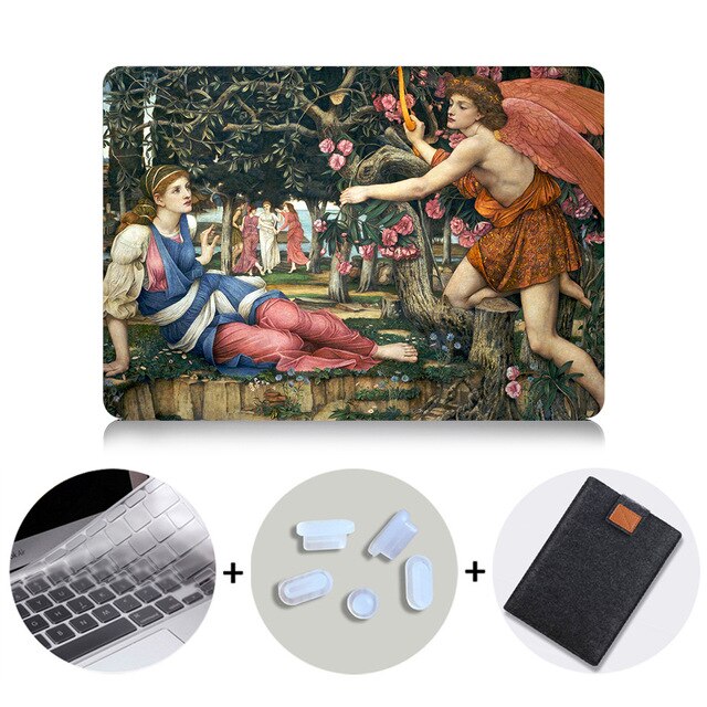 Case For Macbook Air Pro Retina 11 12 13 15 Touch Bar Classical Oil Painting Laptop Sleeve For Apple macbook 13.3 inch Cover