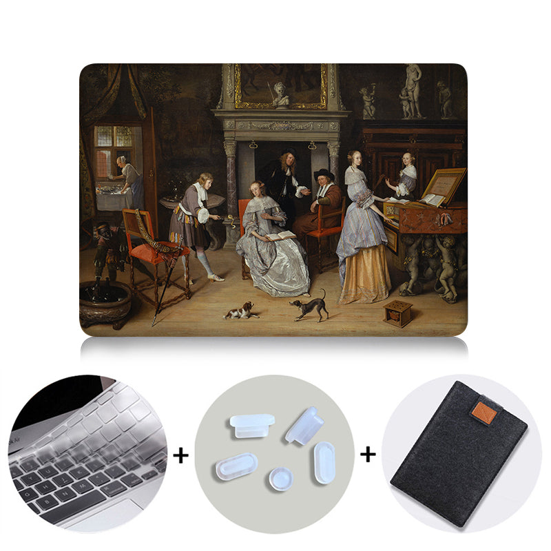 Case For Macbook Air Pro Retina 11 12 13 15 Touch Bar Classical Oil Painting Laptop Sleeve For Apple macbook 13.3 inch Cover