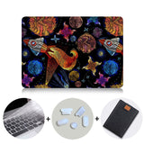 Cartoon Outer Space Laptop Bag Case For Macbook Air Pro Retina 11 12 13 15 inch With Touch Bar Funda 13.3'' Protective Shell