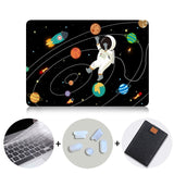 Cartoon Outer Space Laptop Bag Case For Macbook Air Pro Retina 11 12 13 15 inch With Touch Bar Funda 13.3'' Protective Shell
