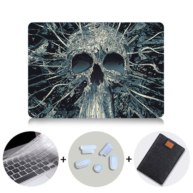 Laptop Case For Macbook Air Pro Retina 11 12 13 15 inch With Touch Bar Cover For Macbook Air 13.3 15.4 Laptop Bag Sleeve