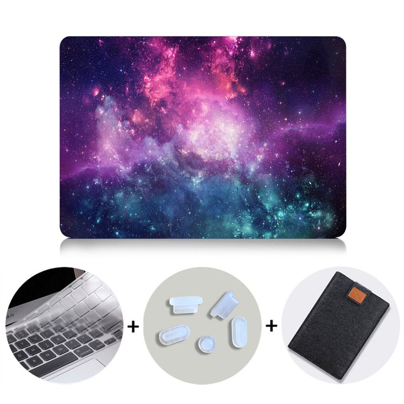 Laptop Case For Apple Macbook Air 11 13.3 Pro 13 15 Retina Starry Sky Hard Case for Mac book Cover 12 inch Shell Laptop Bag
