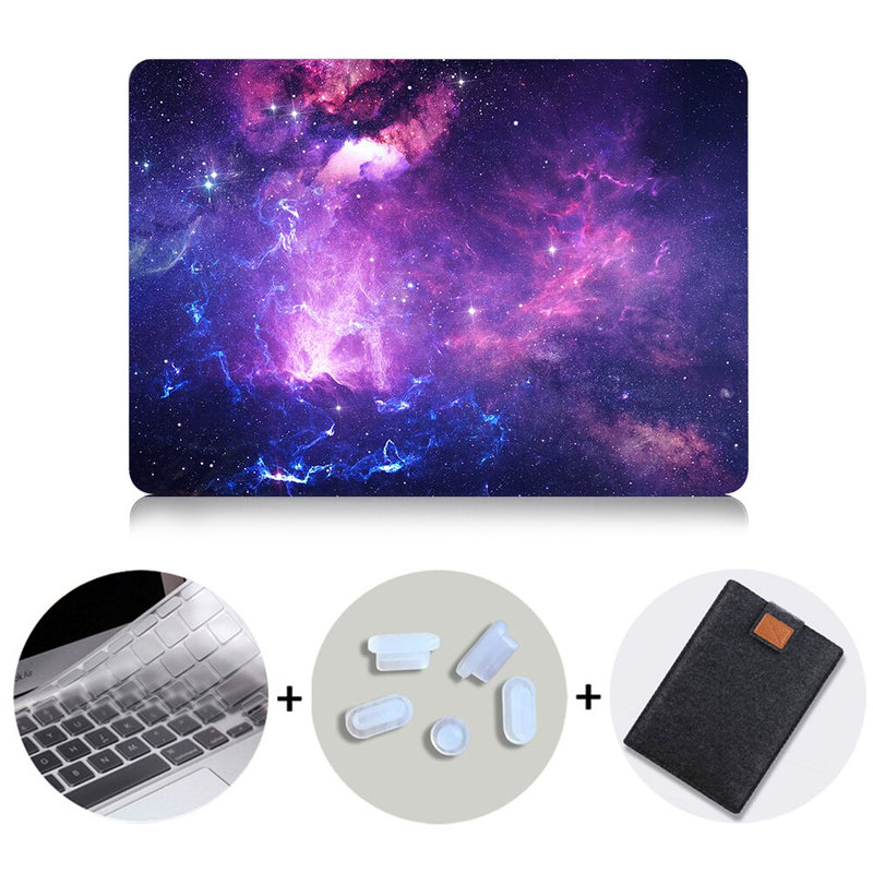 Laptop Case For Apple Macbook Air 11 13.3 Pro 13 15 Retina Starry Sky Hard Case for Mac book Cover 12 inch Shell Laptop Bag