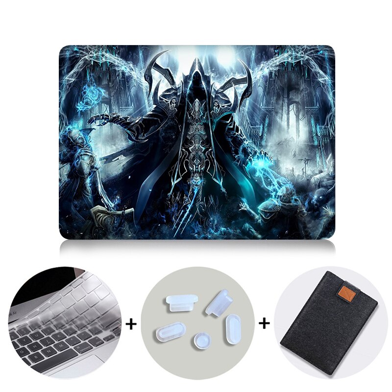 Print Case For Apple Macbook Pro Retina 13 15 With Touch Bar Laptop Sleeve for mac book air 11 13.3 new 12 inch Hard Cover
