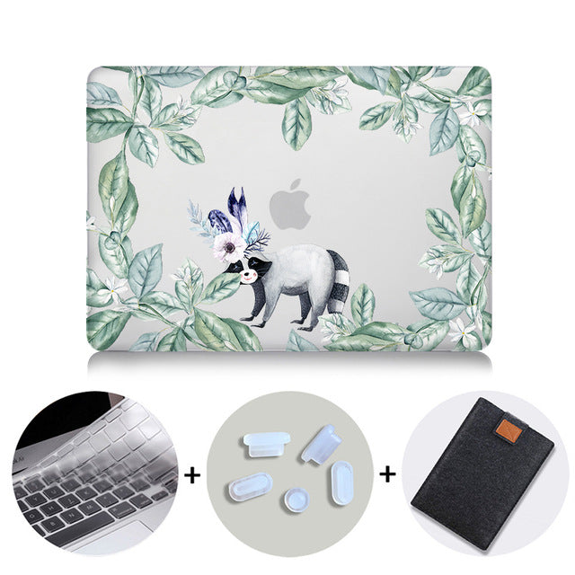 Laptop Case For Macbook Air Pro Retina 11 12 13 15 With Touch bar Crystal Hard Cover for macbook Pro 13.3 inch Laptop Sleeve