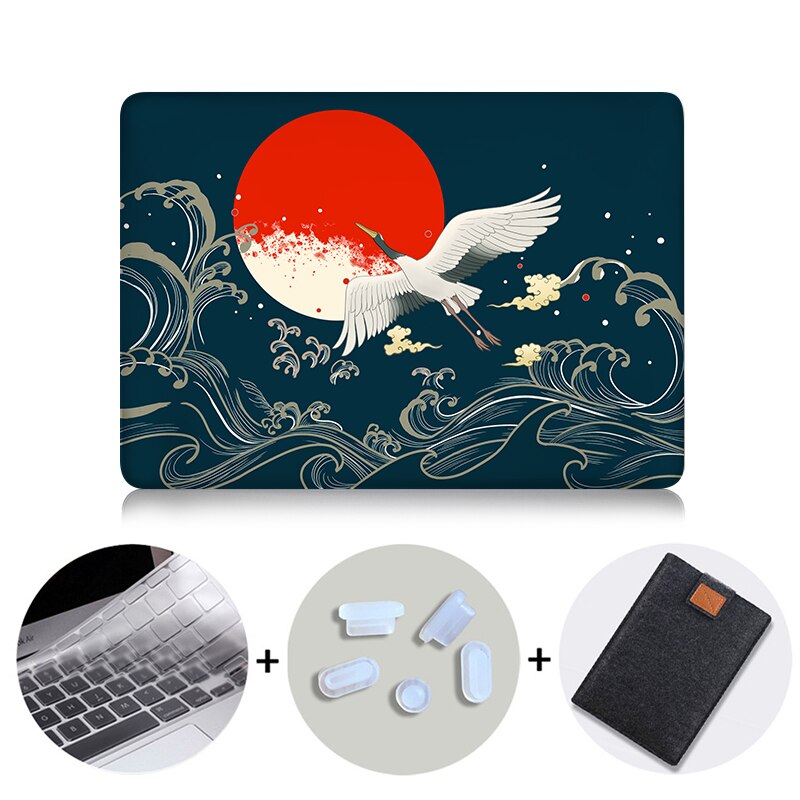 Laptop Case For Macbook Air Pro Retina 11 12 13 15 Touch bar Hard Cover for mac book Pro 13.3 15.4 inch Laptop Bag Sleeve