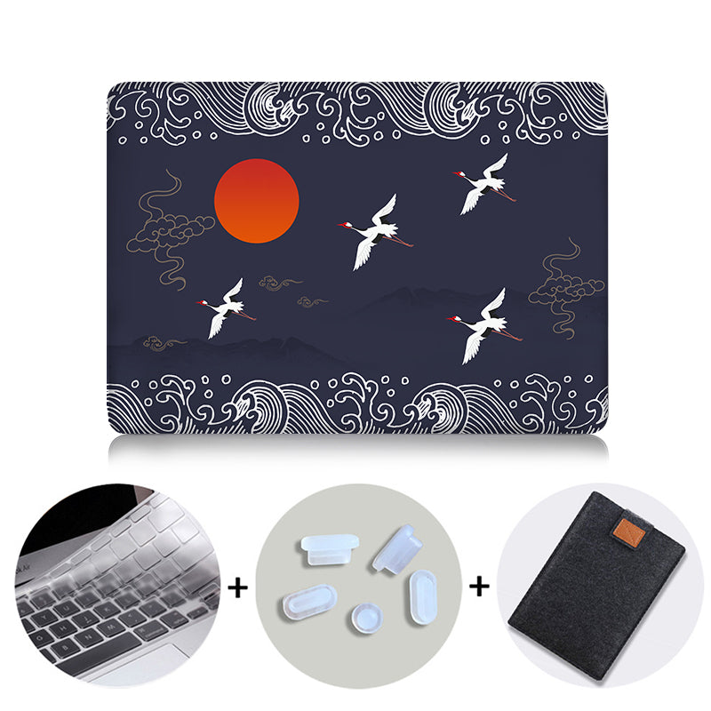 Laptop Case For Macbook Air Pro Retina 11 12 13 15 Touch bar Hard Cover for mac book Pro 13.3 15.4 inch Laptop Bag Sleeve