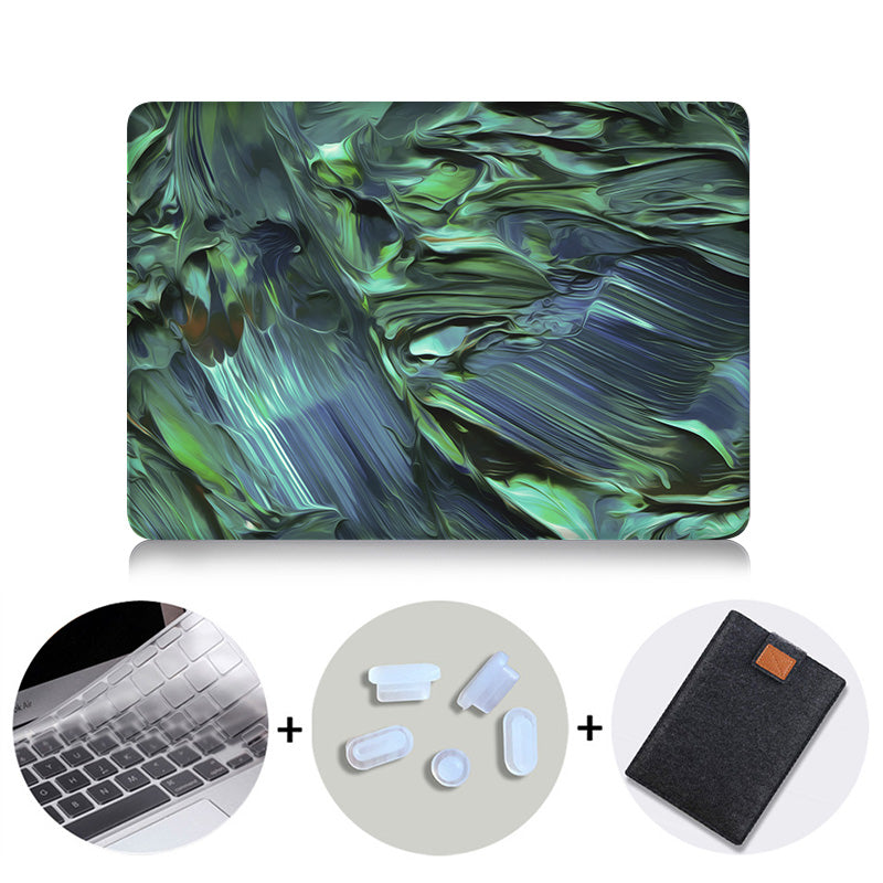 Paint Laptop Case For Macbook Pro 13 15 16 12 inch Retina With Touch Bar Cover for mac book air 11 13 Laptop Bag Sleeve