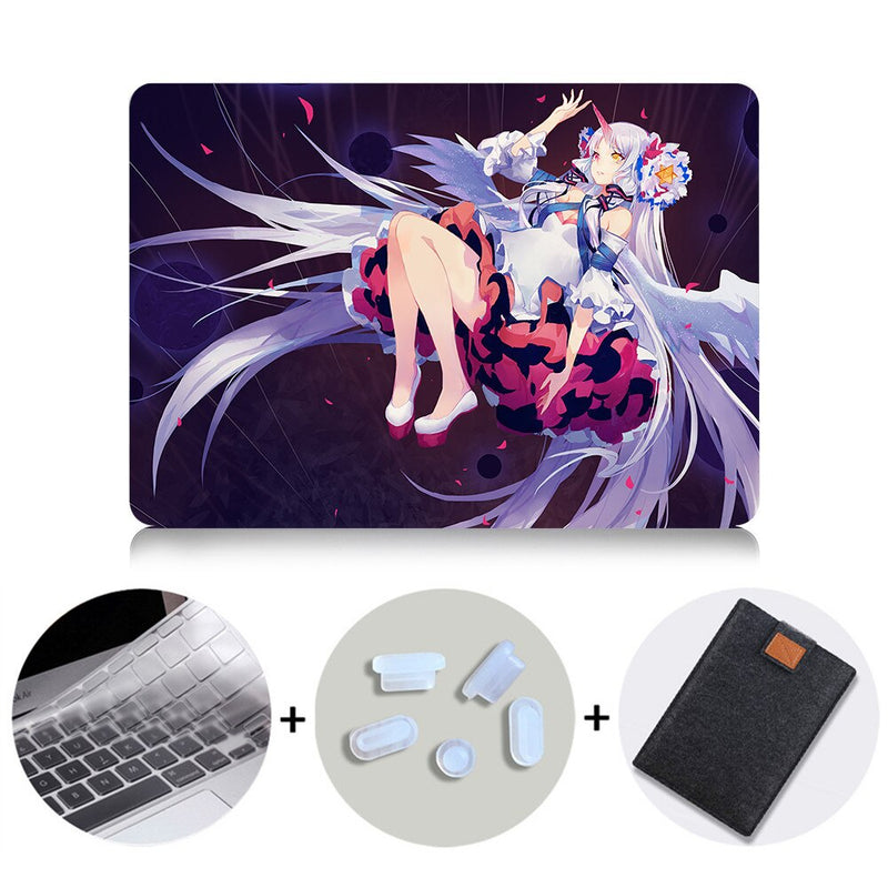 Cute Laptop Case For Macbook Air Pro Retina 11 12 13 15 inch With Touch Bar Cartoon Anime Cover 13.3'' Laptop Sleeve Bag