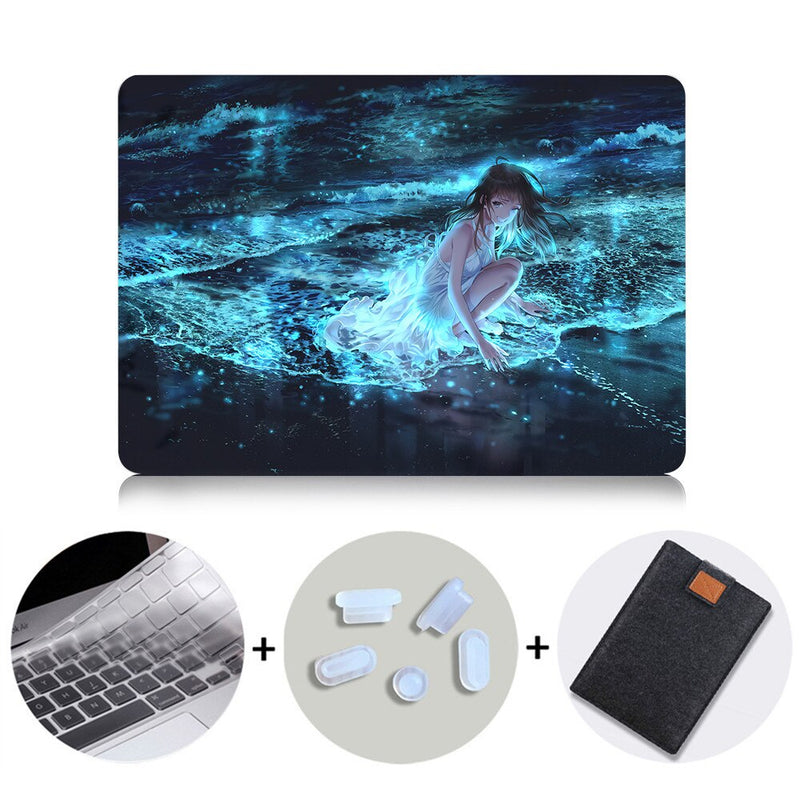 Cute Laptop Case For Macbook Air Pro Retina 11 12 13 15 inch With Touch Bar Cartoon Anime Cover 13.3'' Laptop Sleeve Bag