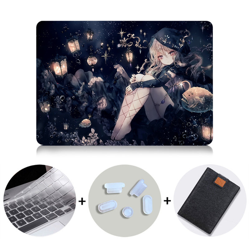 Cute Laptop Case For Macbook Air Pro Retina 11 12 13 15 inch With Touch Bar Cartoon Anime Cover 13.3'' Laptop Sleeve Bag