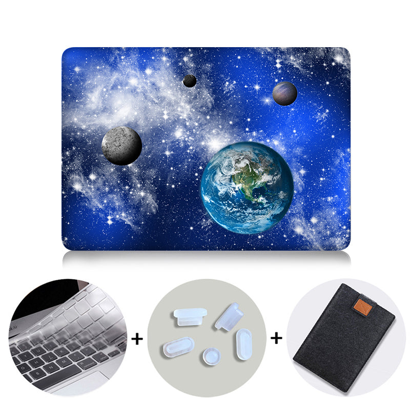 Case For Macbook Pro Retina 13 15 With Touch Bar Hard Cover For mac book Air 11 13.3 new 12 inch Scenery Print Laptop Sleeve