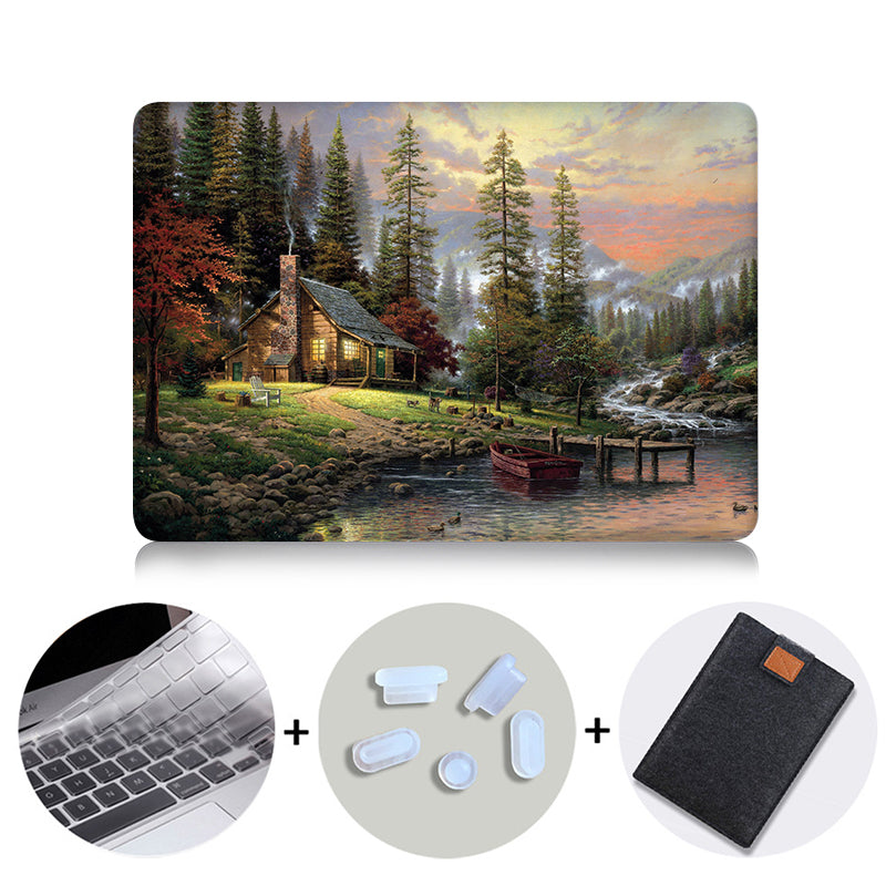 Case For Macbook Air Pro Retina 13 13 15 16 inch With Touch Bar Laptop Sleeve Cover for macbook Pro 13.3 15.4 inch Funda