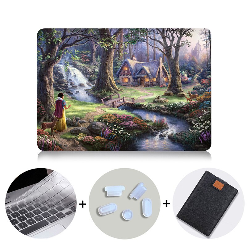 Case For Macbook Air Pro Retina 13 13 15 16 inch With Touch Bar Laptop Sleeve Cover for macbook Pro 13.3 15.4 inch Funda