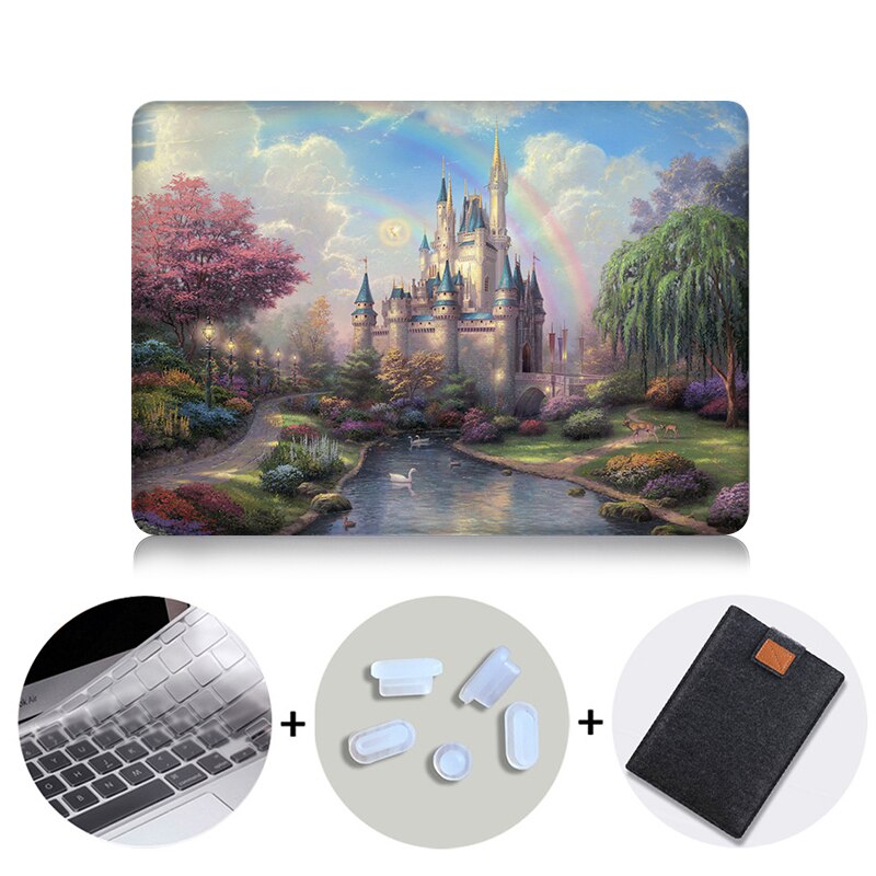 Case For Macbook Air Pro Retina 13 13 15 16 inch With Touch Bar Laptop Sleeve Cover for macbook Pro 13.3 15.4 inch Funda