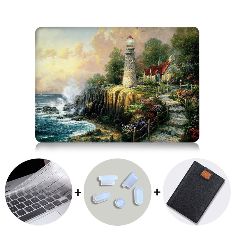 Case For Macbook Air Pro Retina 13 13 15 16 inch With Touch Bar Laptop Sleeve Cover for macbook Pro 13.3 15.4 inch Funda