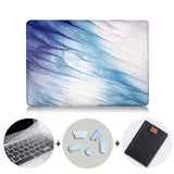 Watercolor Laptop Bag Case For Macbook Air Pro Retina 11 12 13 15 inch With Touch Bar funda Laptop Sleeve + Keyboard Cover