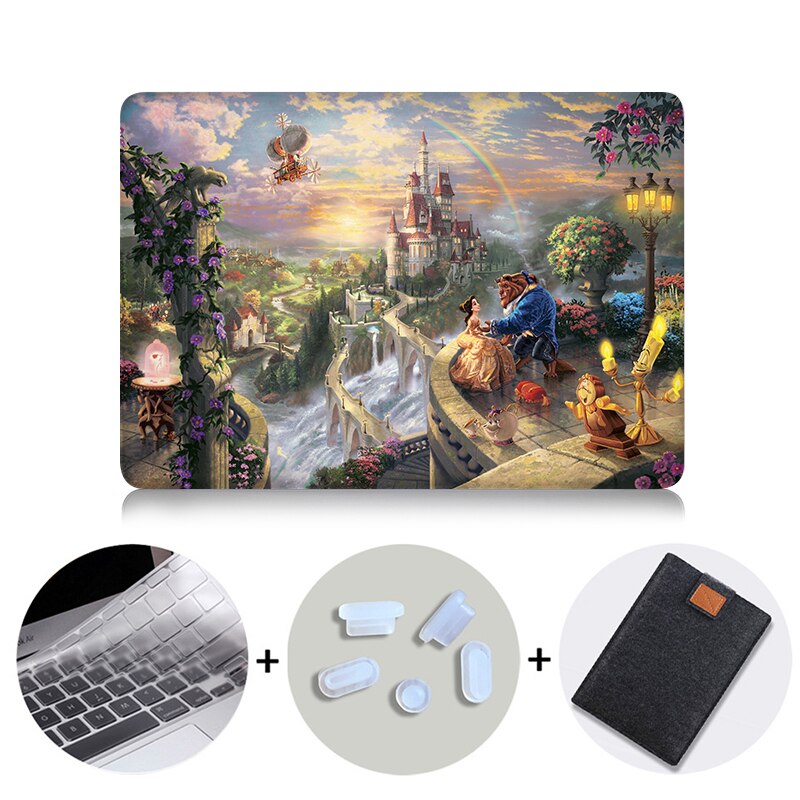 Case For Macbook Air Pro Retina 13 13 15 16 inch With Touch Bar Laptop Sleeve Cover for macbook Pro 13.3 15.4 inch Funda