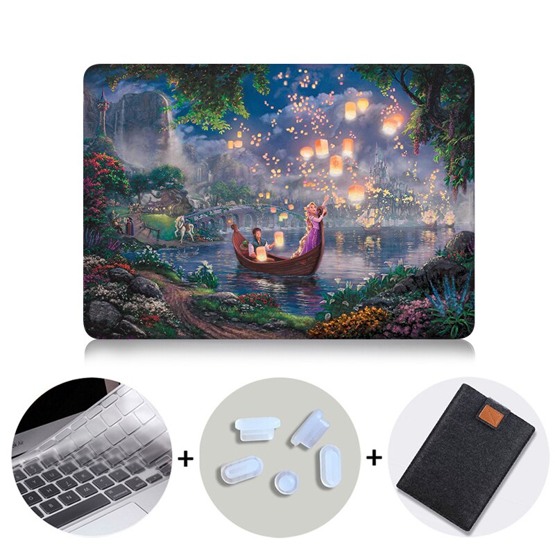 Case For Macbook Air Pro Retina 13 13 15 16 inch With Touch Bar Laptop Sleeve Cover for macbook Pro 13.3 15.4 inch Funda