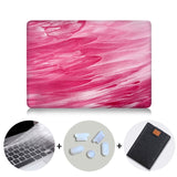 Watercolor Laptop Bag Case For Macbook Air Pro Retina 11 12 13 15 inch With Touch Bar funda Laptop Sleeve + Keyboard Cover