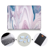Watercolor Laptop Bag Case For Macbook Air Pro Retina 11 12 13 15 inch With Touch Bar funda Laptop Sleeve + Keyboard Cover