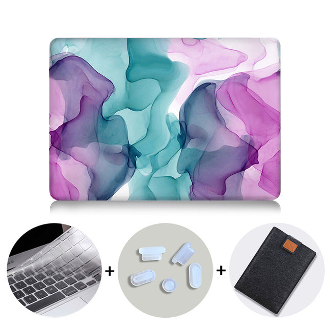 Laptop Case Sleeve For Macbook Air Pro Retina 11 12 13 15 16 inch Touch Bar A1706 A1989 A2141 Marble Abstract Texture Cover