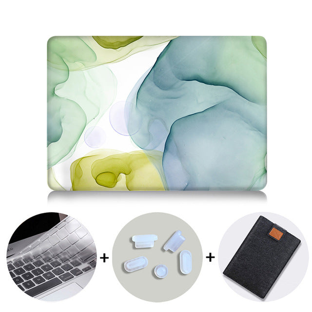 Laptop Case Sleeve For Macbook Air Pro Retina 11 12 13 15 16 inch Touch Bar A1706 A1989 A2141 Marble Abstract Texture Cover