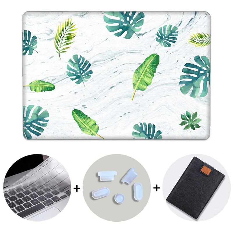 Laptop Case For Macbook Air Pro Retina 11 12 13 15 Marble Hard Cover for mac book 13.3 inch With Touch Bar A2159 Laptop Bag